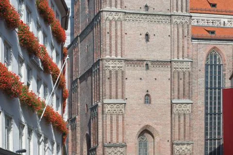 Frauenkirche in munich Stock Photos