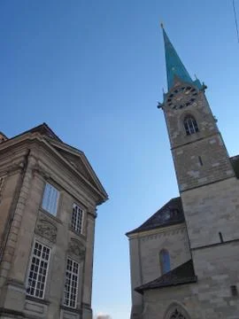 Fraumunster Stock Photos