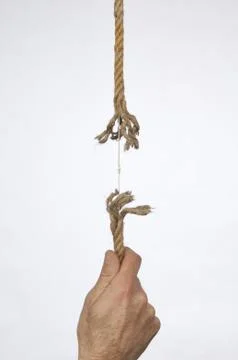 Frayed rope Stock Photos