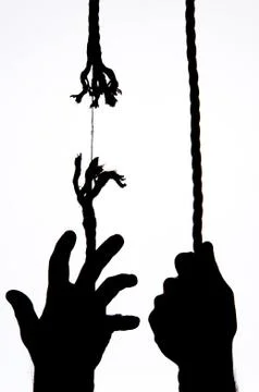 Frayed rope Stock Photos