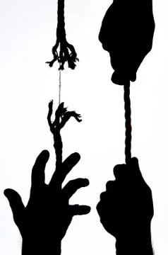 Frayed rope Stock Photos