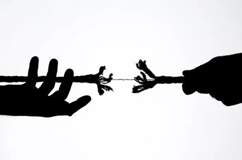 Frayed rope Stock Photos