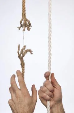 Frayed rope Stock Photos