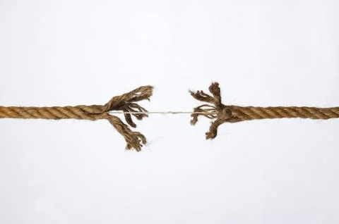 Frayed rope Stock Photos