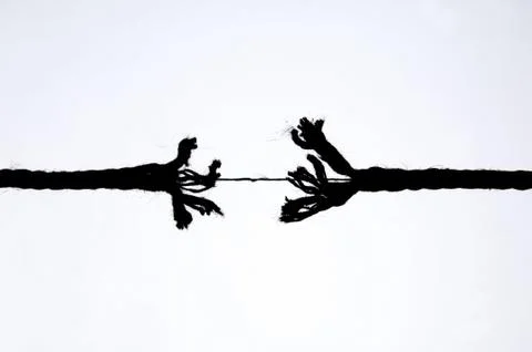Frayed rope Stock Photos