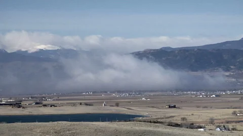 Fraying Fog Stock Footage 54737097