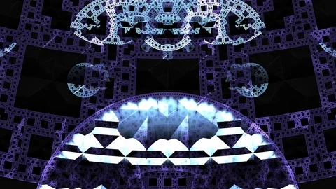 Frctl Looping Animation Stock Footage 73291143