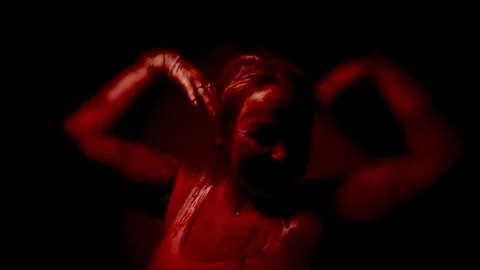 Freaky Demon Girl Dancing 動画素材 285627366