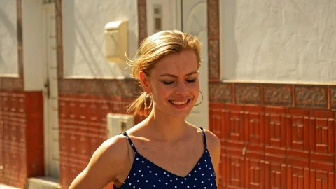 Freckled beauty Stock Footage 107012145