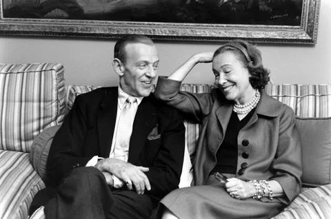 Fred And Adele Astaire, USA 스톡 사진