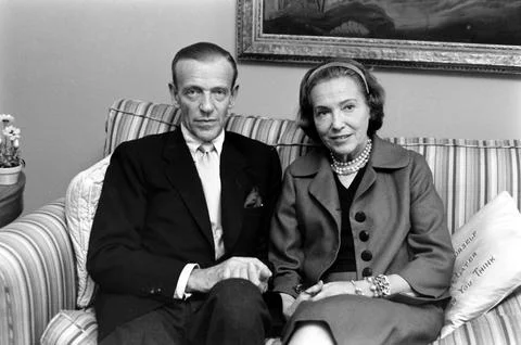 Fred And Adele Astaire, USA 스톡 사진