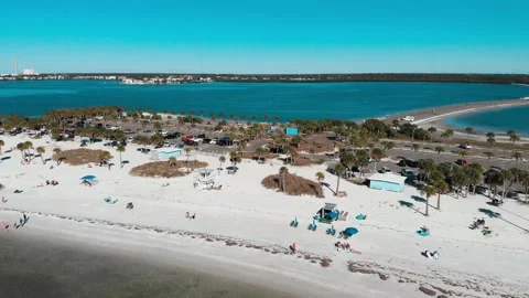 Fred Howard Beach Stock Footage 143741439