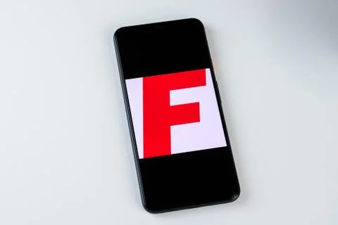 Fred Meyer app logo on a smartphone screen Stock Photos