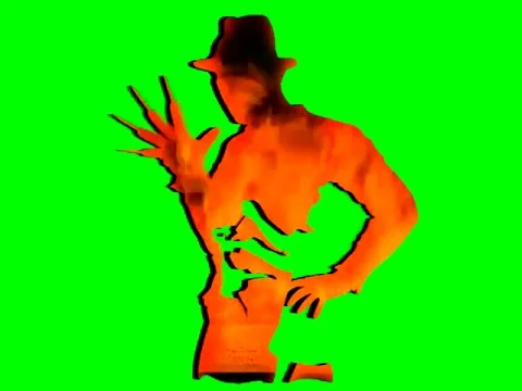 Freddy  Green Screen 003 库存影片 107170197