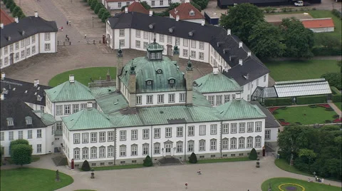 Fredensborg aerial Stock Footage 65380668