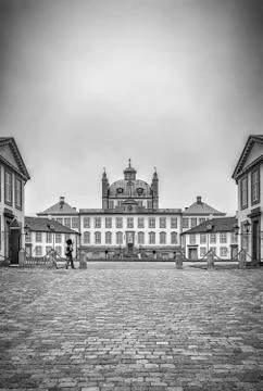 Fredensborg Palace Guard Marching Stock Photos