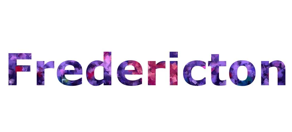 Fredericton Stock Illustration