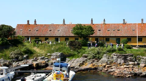 Frederiks island Stock Footage 25489596