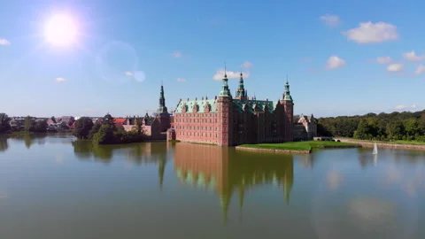 Frederiksborg Castle, Denmark Stock Footage 158425558