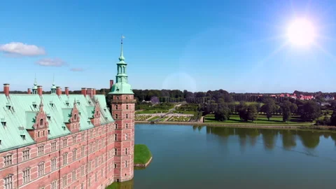 Frederiksborg Castle, Denmark Stock Footage 158427349