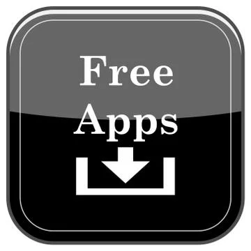 Free apps icon Stock Illustration