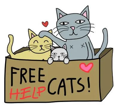 Free cat Stock Illustration