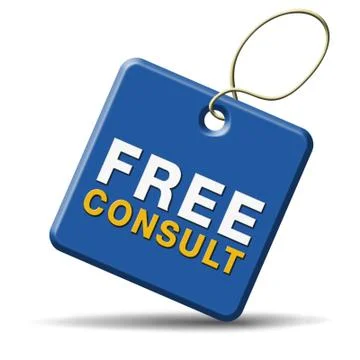 Free consult icon Stock Illustration