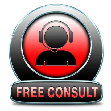 Free consult Stock Illustration