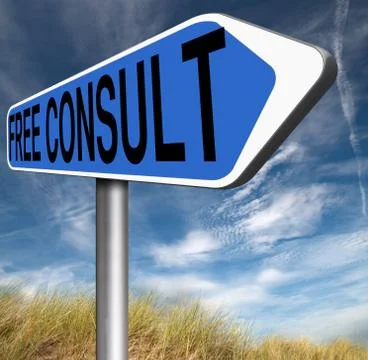 Free consult Stock Illustration