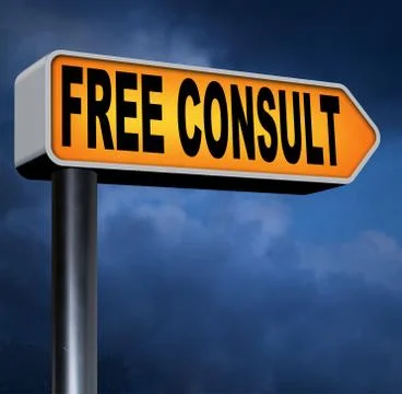 Free consult Stock Illustration