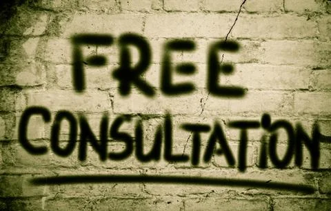 Free Consultation Concept Stock Illustration