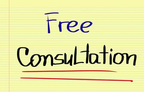 Free Consultation Concept Stock Illustration