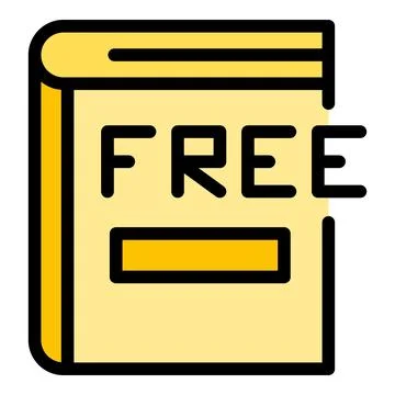 Free course book icon vector flat Stockillustratie