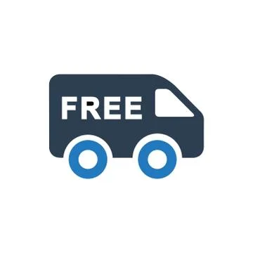 Free Delivery Icon Stock Illustration