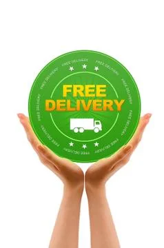 Free delivery Stock Illustration