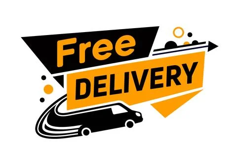 Free Delivery Stock Illustration