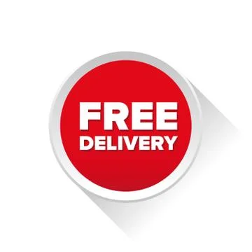 Free delivery vector Stock Illustration
