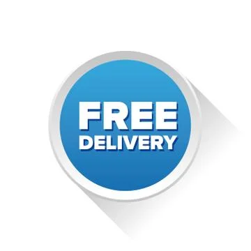 Free delivery vector Stock Illustration