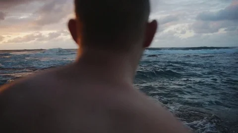 Free Dive Into Ocean Stock Footage 75263467