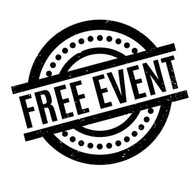 Free Event rubber stamp Stock Illustration