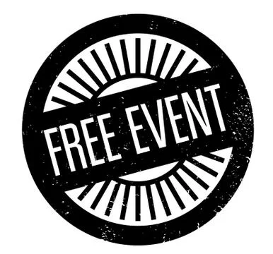 Free Event rubber stamp Stock Illustration