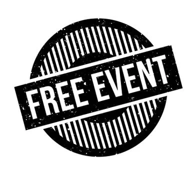 Free Event rubber stamp Stock Illustration