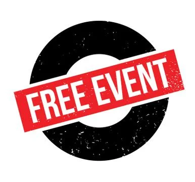 Free Event rubber stamp Stock Illustration