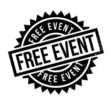 Free Event rubber stamp Stock Illustration