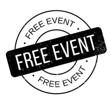 Free Event rubber stamp Stock Illustration