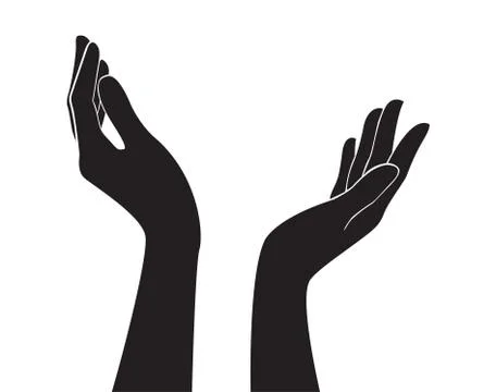Free hands art vector Stock Illustration