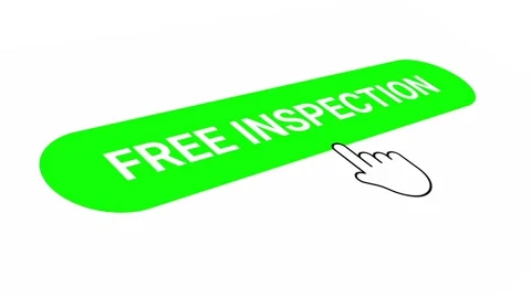 Free inspection button, flat Finger cursor isolated on white background. Stock Footage 277559648