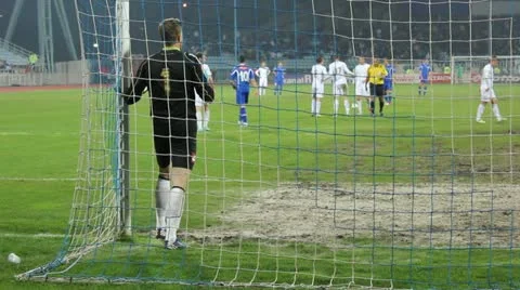 Free kick Stock-Footage 22421849