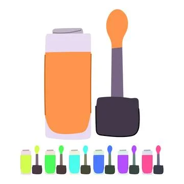 Free lip gloss vector cartoon graphic Stockillustratie
