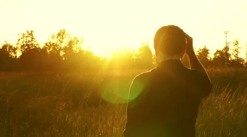 Free man.  Stock Footage 11095536